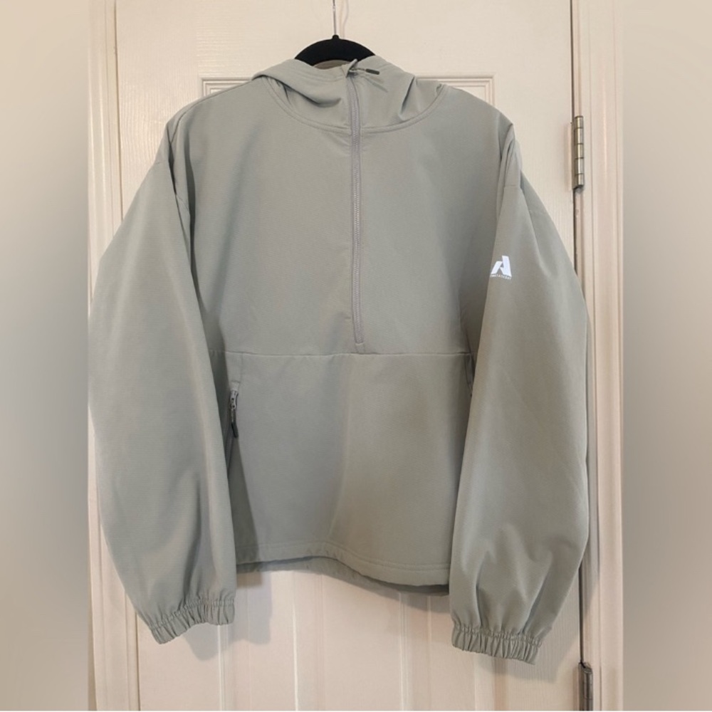 NWT Stratiform Tech Fleece Lined Hooded Half-Zip Jacket XL $149